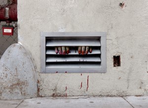 halloween prank Dan Witz LA 2009