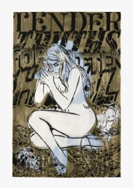 My Confessions (stencil) for £3500. Edition of 11. Image from blackratpress.com