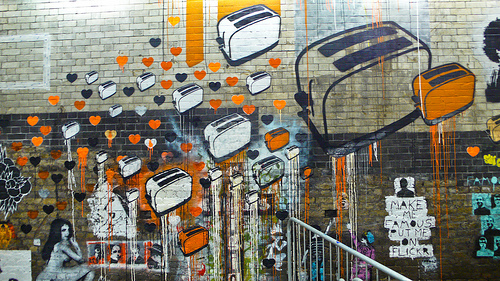 Toasters at Cans Festival. Photo by Mikesten