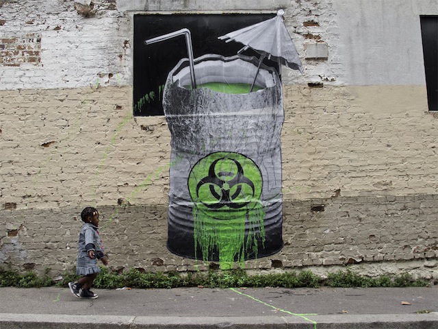 "Biohazard" in Paris, France by Ludo. Phoot by Ludo.