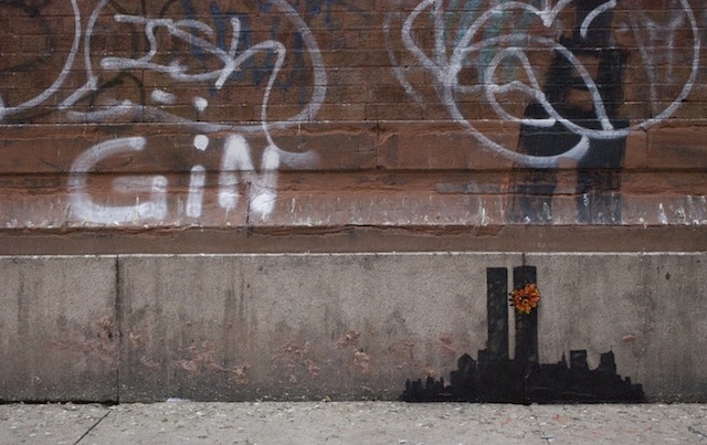 Banksy in Tribeca. Photo from banksyny.com