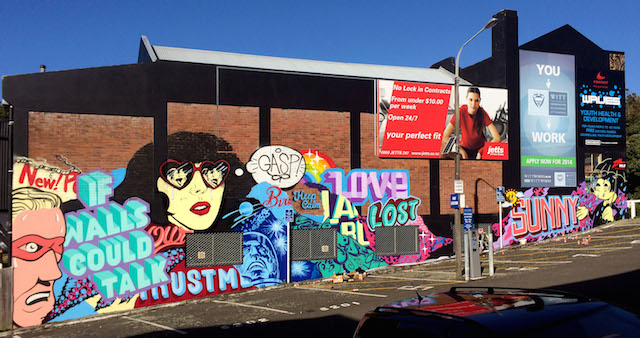 Trustme and Gasp in New Plymouth, New Zealand. Photo courtesy of Trustme and Gasp.