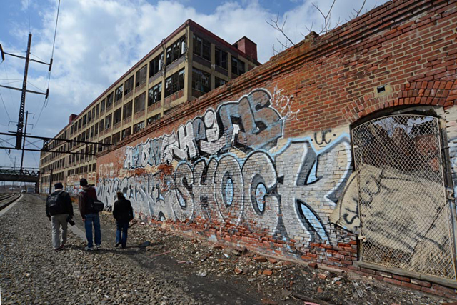 Among, Kpin, Curve, Cecske, and Shock. April 2014. Photo by Martha Cooper.