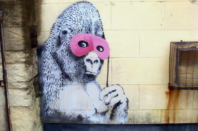 Banksy's work in Bristol